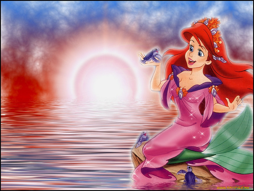 , the, little, mermaid